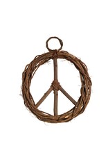Handcrafted Peace Wreath