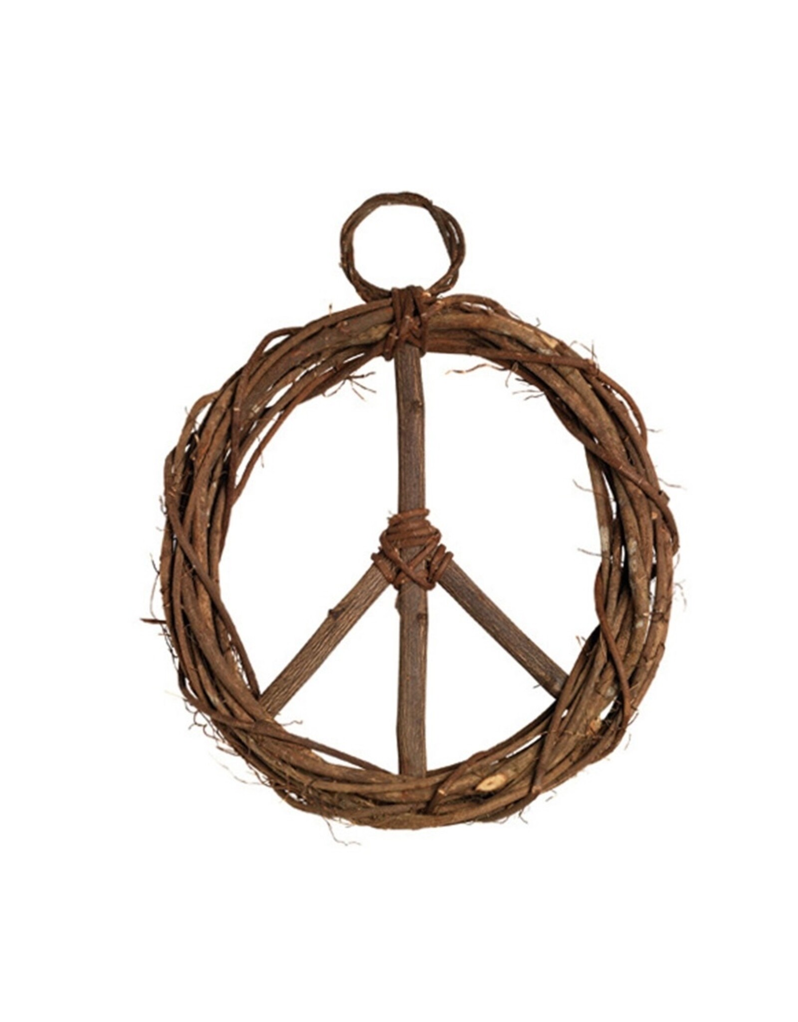 Handcrafted Peace Wreath