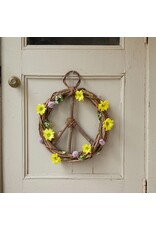 Handcrafted Peace Wreath