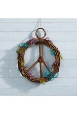 Handcrafted Peace Wreath