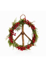 Handcrafted Peace Wreath