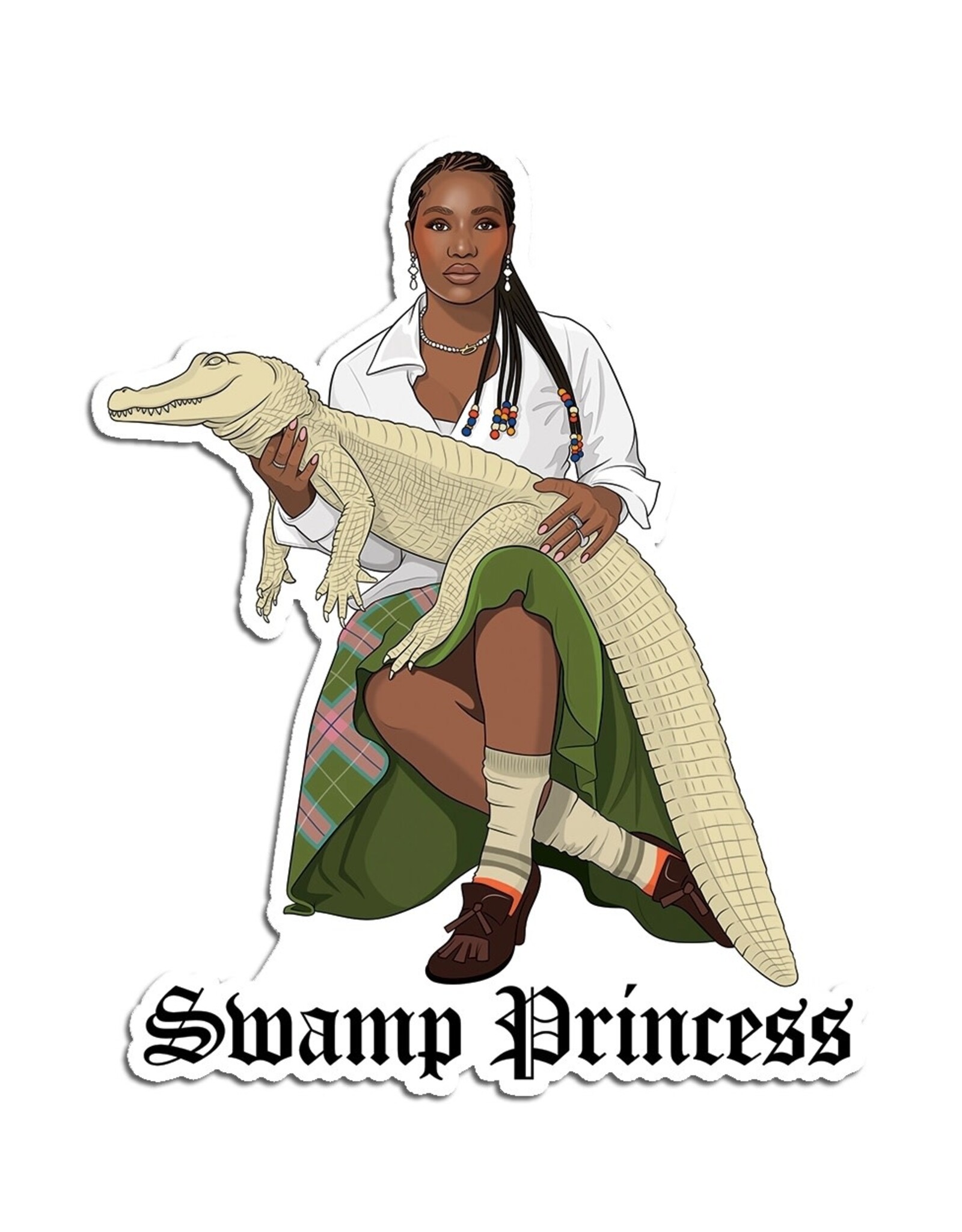 Swamp Princess Sticker