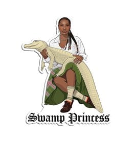 Swamp Princess Sticker