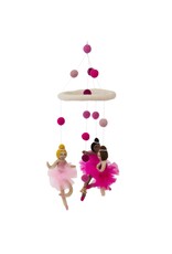 Handmade Felt Ballerina Mobile