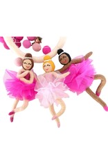 Handmade Felt Ballerina Mobile
