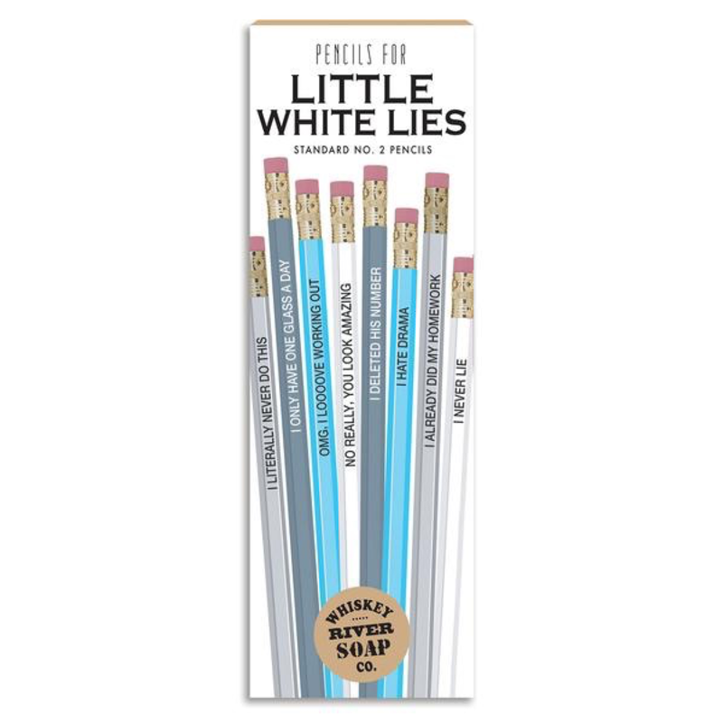 Whiskey River Soap Co. Pencils for Little White Lies
