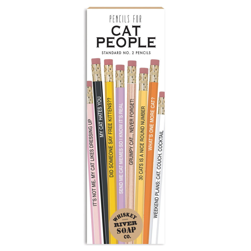 Whiskey River Soap Co. Whiskey River Soap Co. Pencils for Cat People