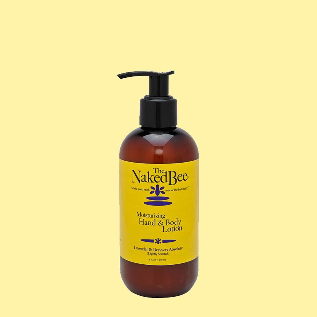 The Naked Bee Hand and Body Lotion -  Lavender & Beeswax