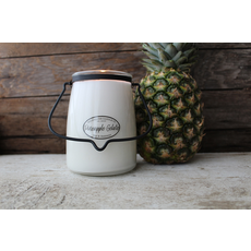 Milkhouse Candle Creamery Butter Jar 22 oz:  Pineapple Gelato
