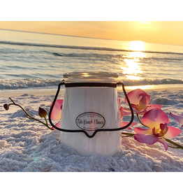 Tiki Beach Flower 22 oz  Butter Jar Candle
