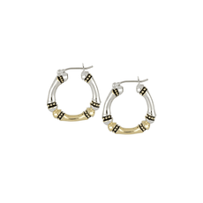 John Medeiros - Canias Original Collection Medium Hoop Earrings