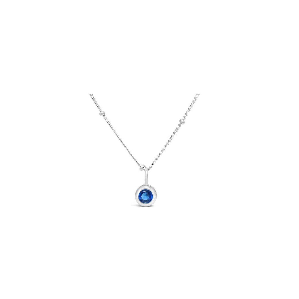 Stia Jewelry Birthstone Necklace - September/Sapphire