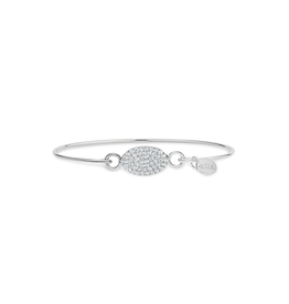 Stia Pave Icon Bracelet/Oval