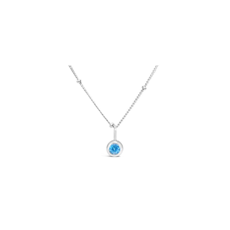 Stia Jewelry Birthstone Necklace - December/Zircon