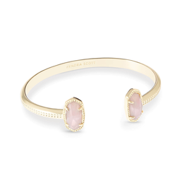 Elton Bracelet in Gold Rose Quartz