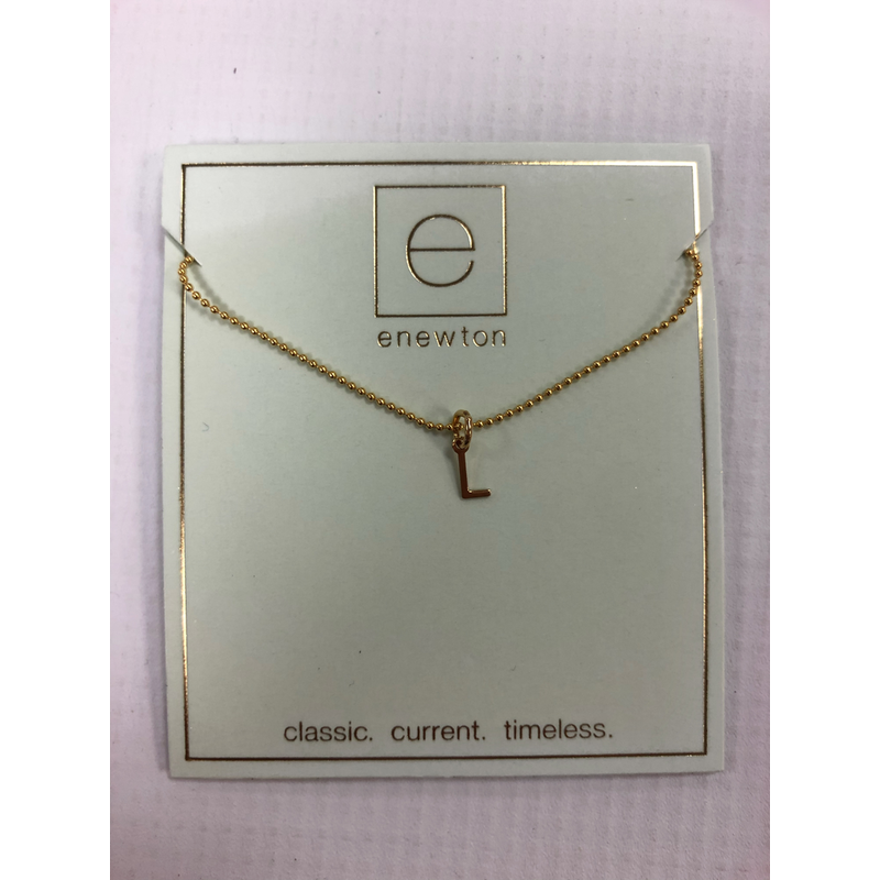 enewton 16" Necklace Gold Respect Gold Charm - L