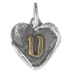 Waxing Poetic Waxing Poetic Heart Insignia-Brass/Silver-V