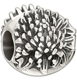 Chamilia Sterling Silver - Flower of the Month - November Chrysanthemum - Tray 1