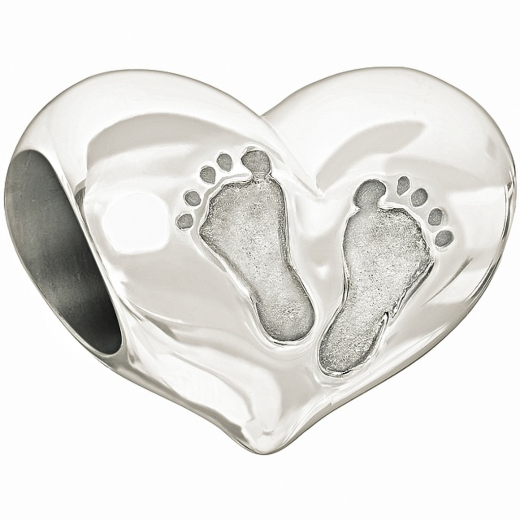 Chamilia Chamilia Sterling Silver w Stone - Baby's First Steps - Tray 3