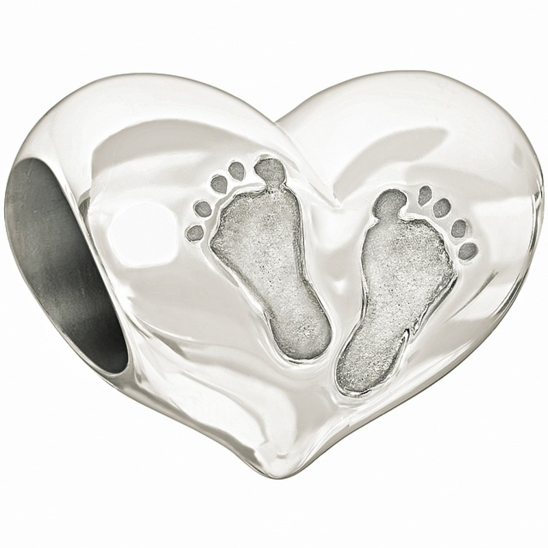 Chamilia Sterling Silver w Stone - Baby's First Steps - Tray 3