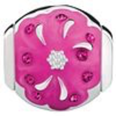 Chamilia Radiant Blooms-Sister - Fuchsia Swarovski and Pink Enamel - Tray 4