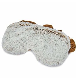 Warmies Marshmallow Brown Eye Mask