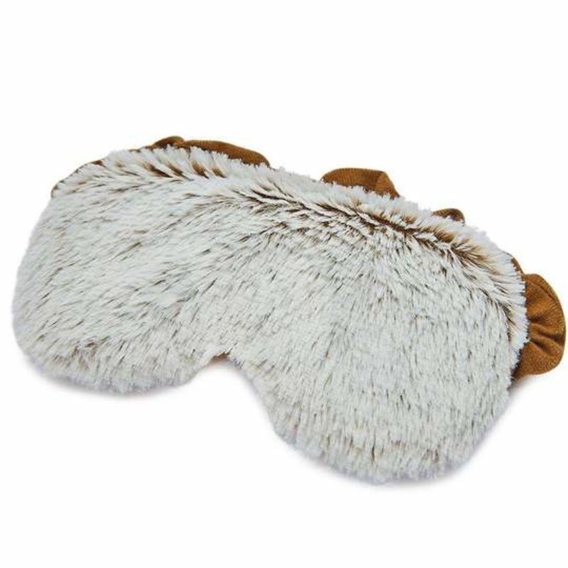 Warmies Marshmallow Brown Eye Mask