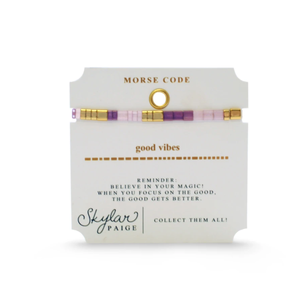 Stia Good Vibes Bracelet - Light Hearted Lilac