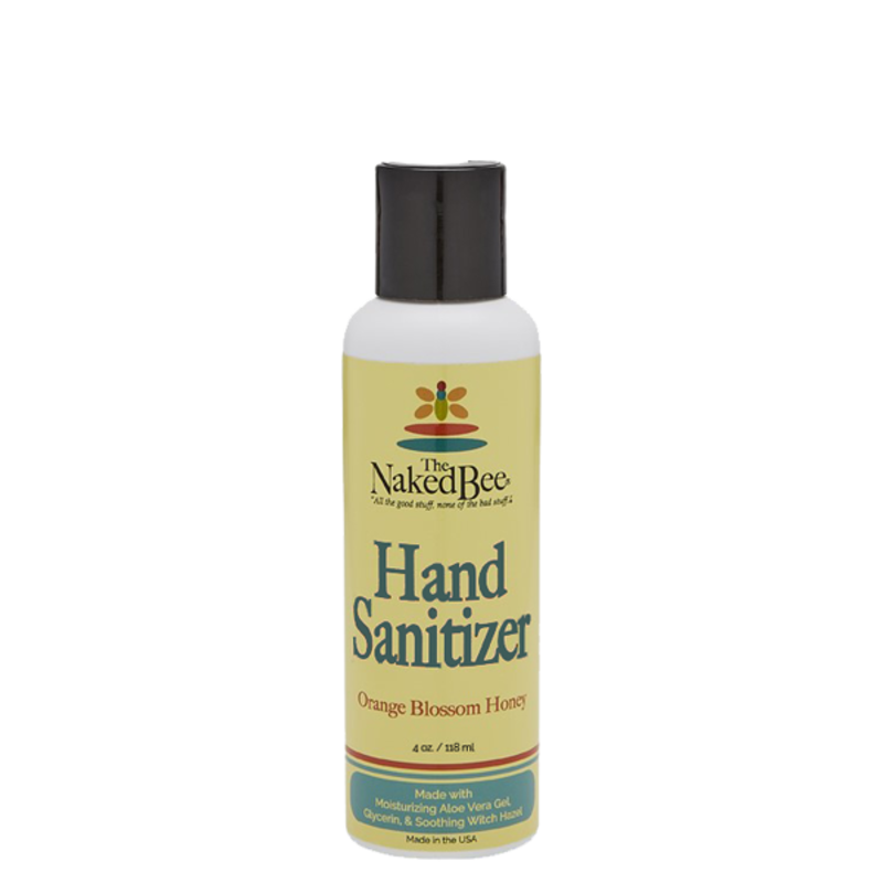 The Naked Bee Hand Sanitizer 4 oz -  Orange Blossom Honey