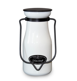 Silver Birch Milkbottle Pint Candle