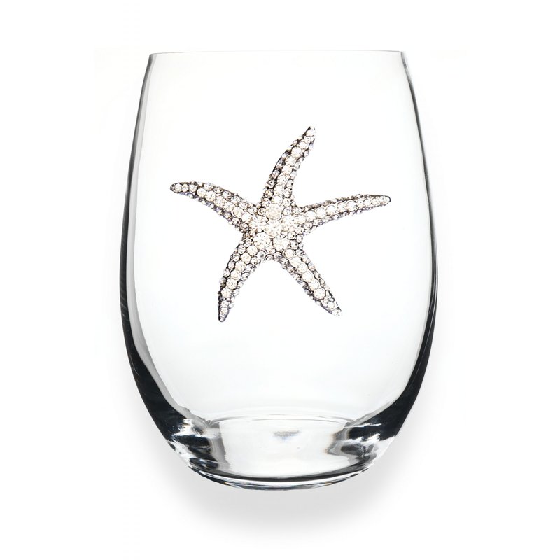 Starfish Stemless Wine Glass