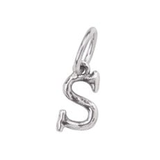 Waxing Poetic Free Verse Insignia Charm-S-Sterling Silver