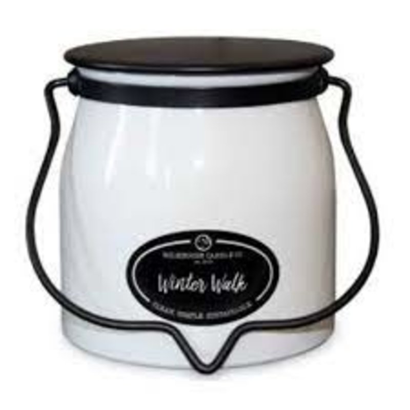 Winter Walk 16 oz. Butter Jar