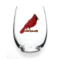 The Queen’s Jewels Cardinal Stemless Wine Glass