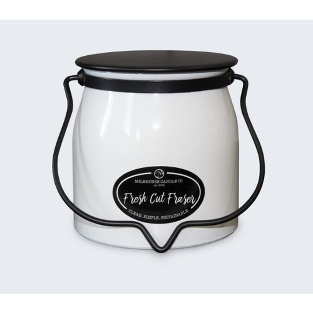 Milkhouse Candle Creamery  Fresh Cut Fraser 16 oz. Butter Jar Candle