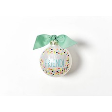 Coton Colors - You're The Greatest Friend Dot Glass Ornament