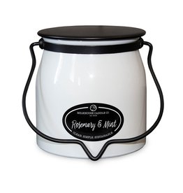 Rosemary & Mint 16 oz Butter Jar Candle