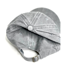 Patches of Upcycling Patches of Upcycling LV Faded Grey Dad Hat