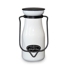 Milkhouse Candle Creamery Midnight Plum Milkbottle Pint Candle