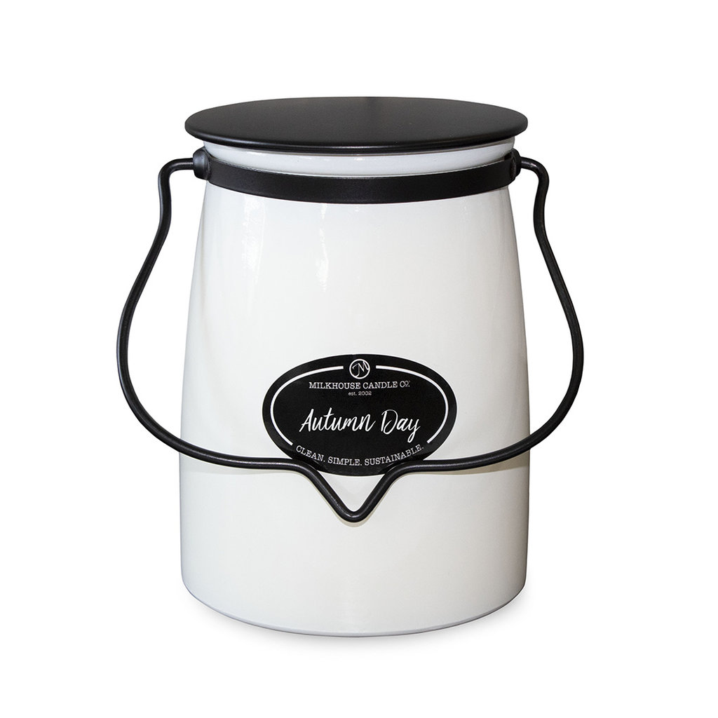 Milkhouse Candle Creamery Autumn Day 22 oz. Butter Jar Candle