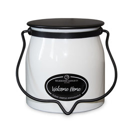 Welcome Home 16 oz  Butter Jar Candle