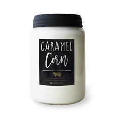 Milkhouse Candle Creamery 26 oz Farmhouse Jar: Caramel Corn