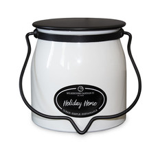 Milkhouse Candle Creamery Milkhouse Candle Creamery Holiday Home 16 oz. Butter Jar Candle