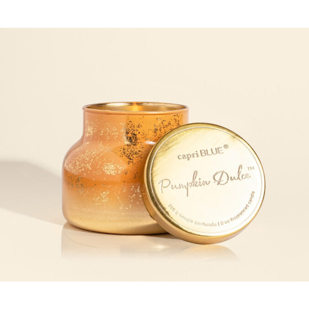 Capri Blue Pumpkin Dulce Glimmer Petite Jar Candle - 8 oz.