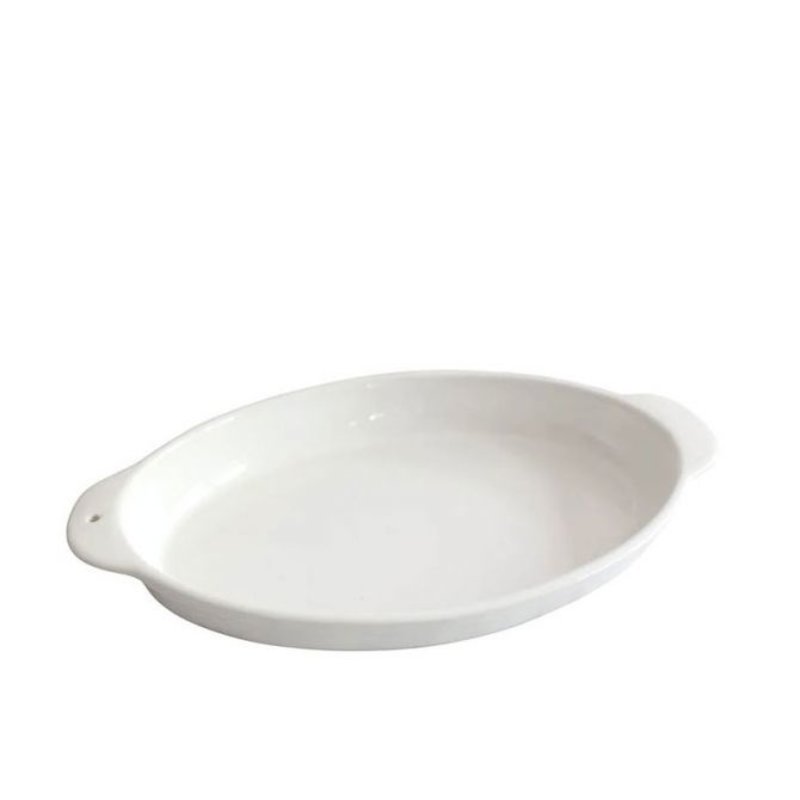 Nora Fleming Pinstripes Oval Baker