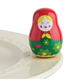 Nora Fleming All Dolled Up "Nesting Doll" Mini
