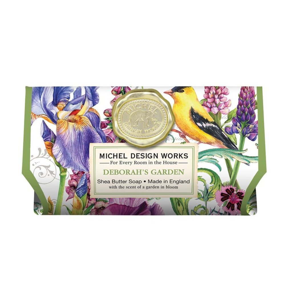 Michel Design Works - Large Bath Soap Bar - Deborah’s Garden