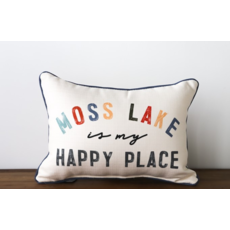 Little Birdie ...My Happy Place Earth Tones Pillow