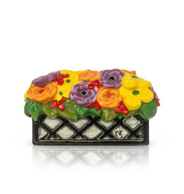 Nora Fleming Love Blooms Here Mini - Flower Box