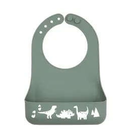 Bella Tunno - Dino Rawr Little Bites Bib